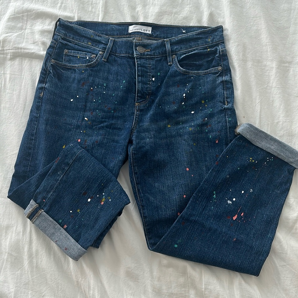 LOFT “Boyfriend” jeans